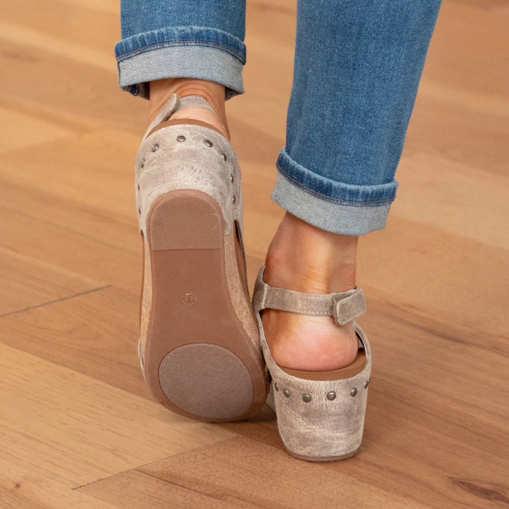 Comfort Wedge Sandals with Slingback Strap