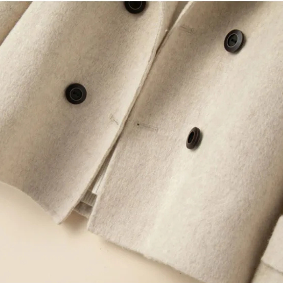 Women's Double-Breasted Short Coat