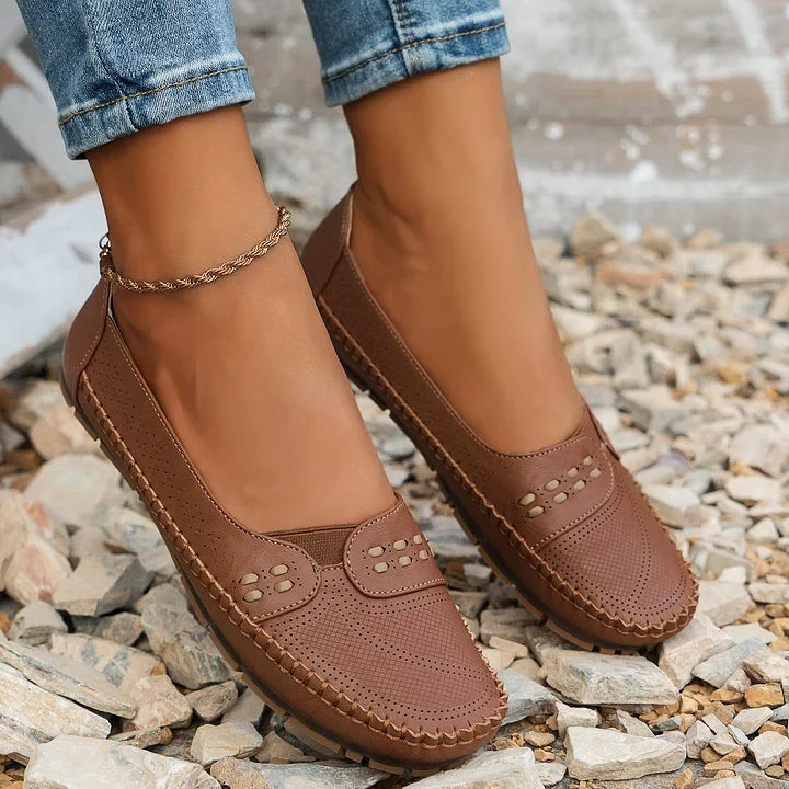 Women's Comfort Slip-On Loafers Everyday Flats