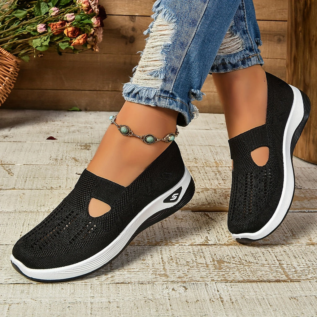 Easy Slip-On Casual Shoes with Supportive Sole