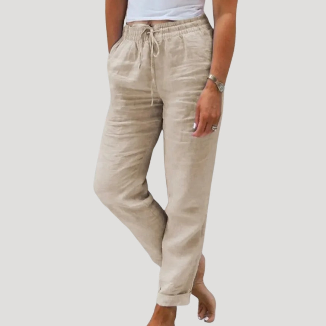 Women's Casual Drawstring Relaxed Fit Pants