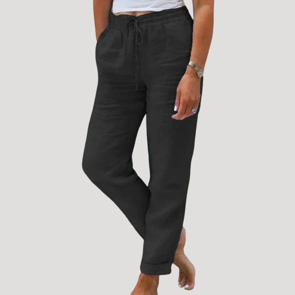 Women's Casual Drawstring Relaxed Fit Pants