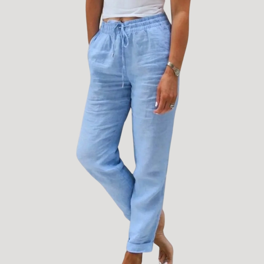 Women's Casual Drawstring Relaxed Fit Pants