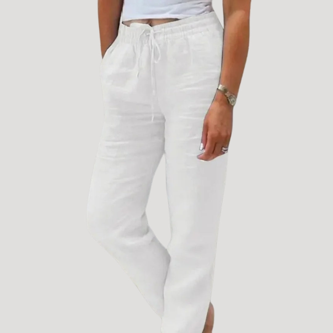 Women's Casual Drawstring Relaxed Fit Pants