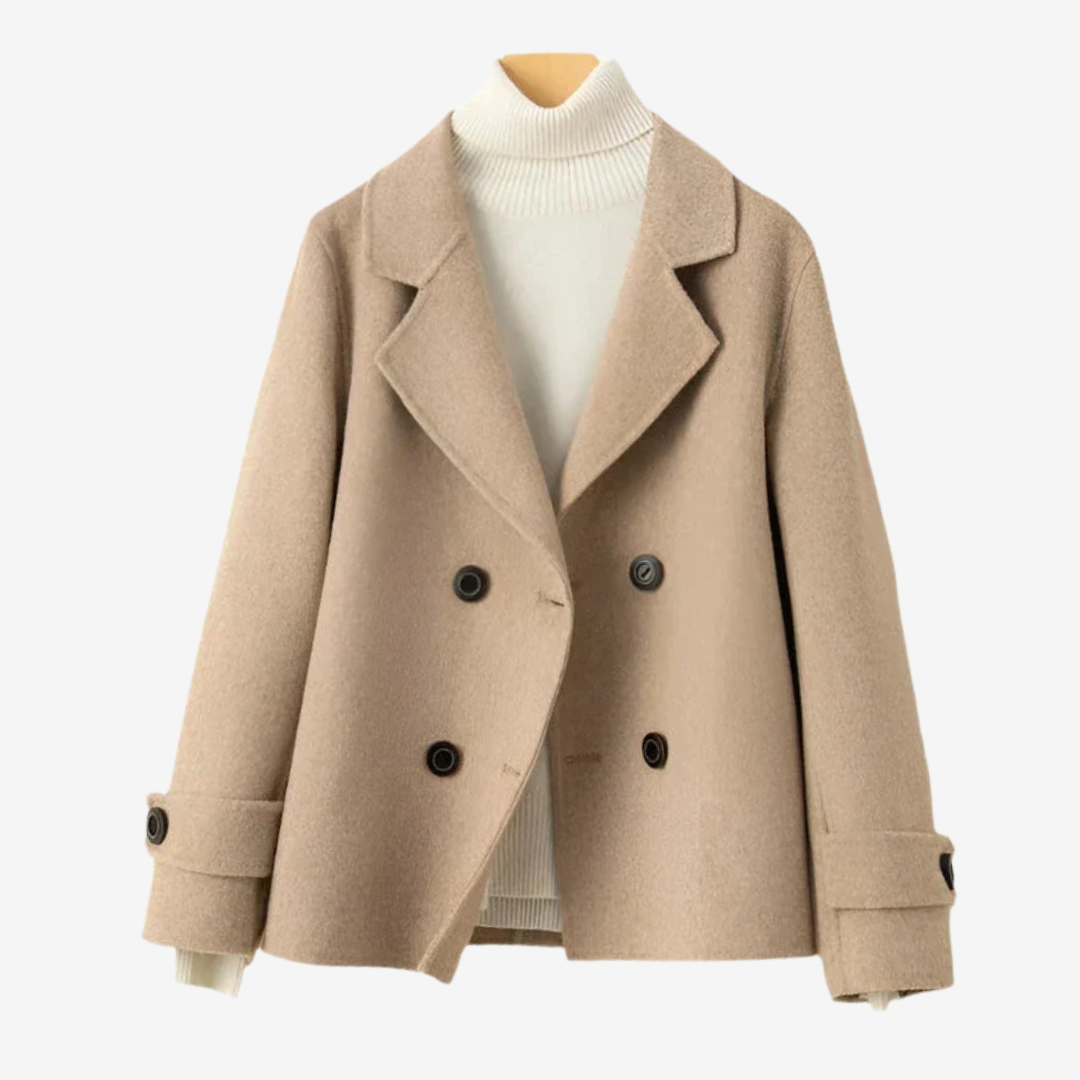 Women's Double-Breasted Short Coat