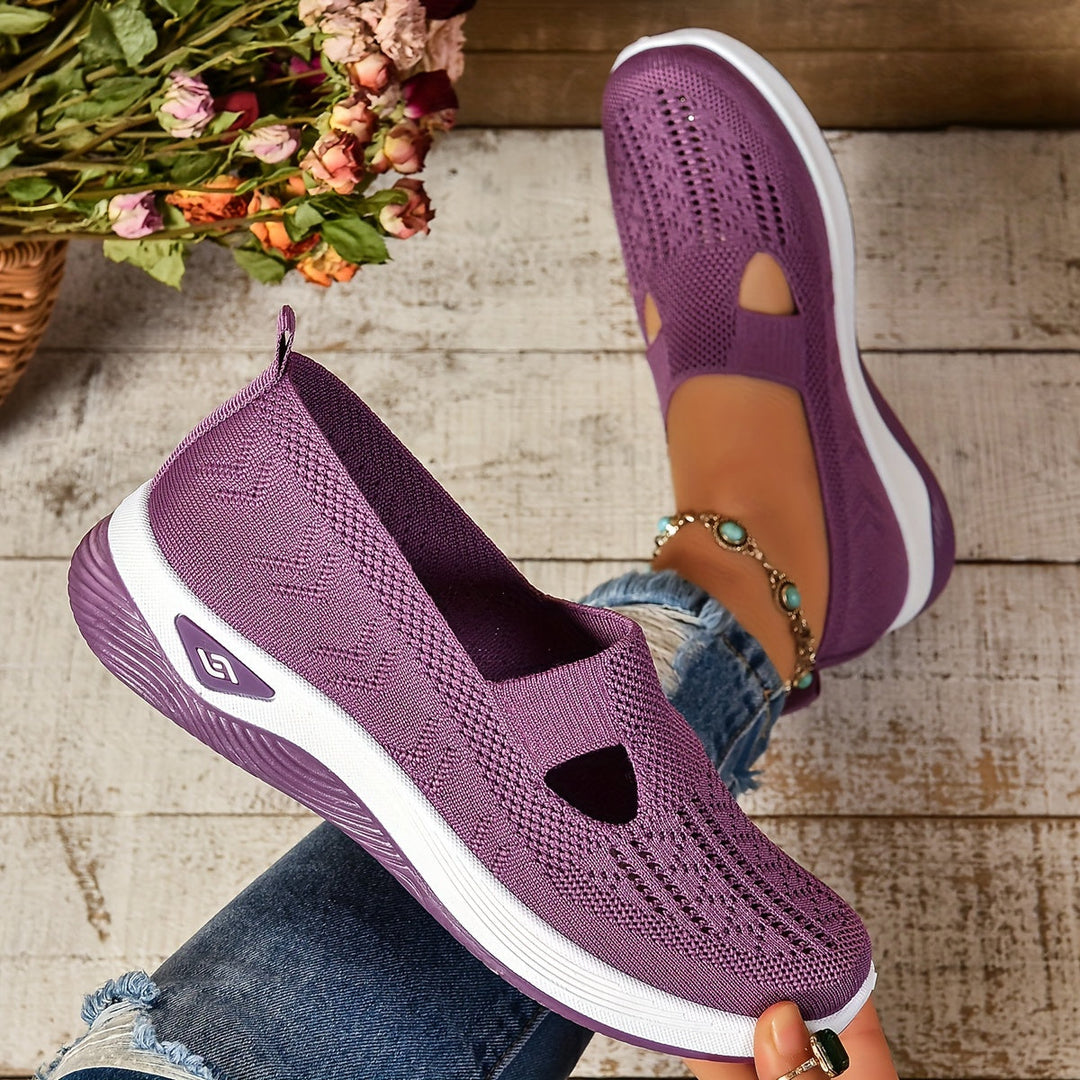 Easy Slip-On Casual Shoes with Supportive Sole