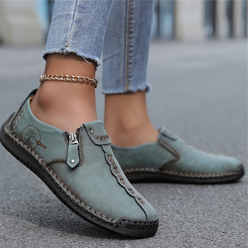 Women’s Side-Zip Casual Loafers