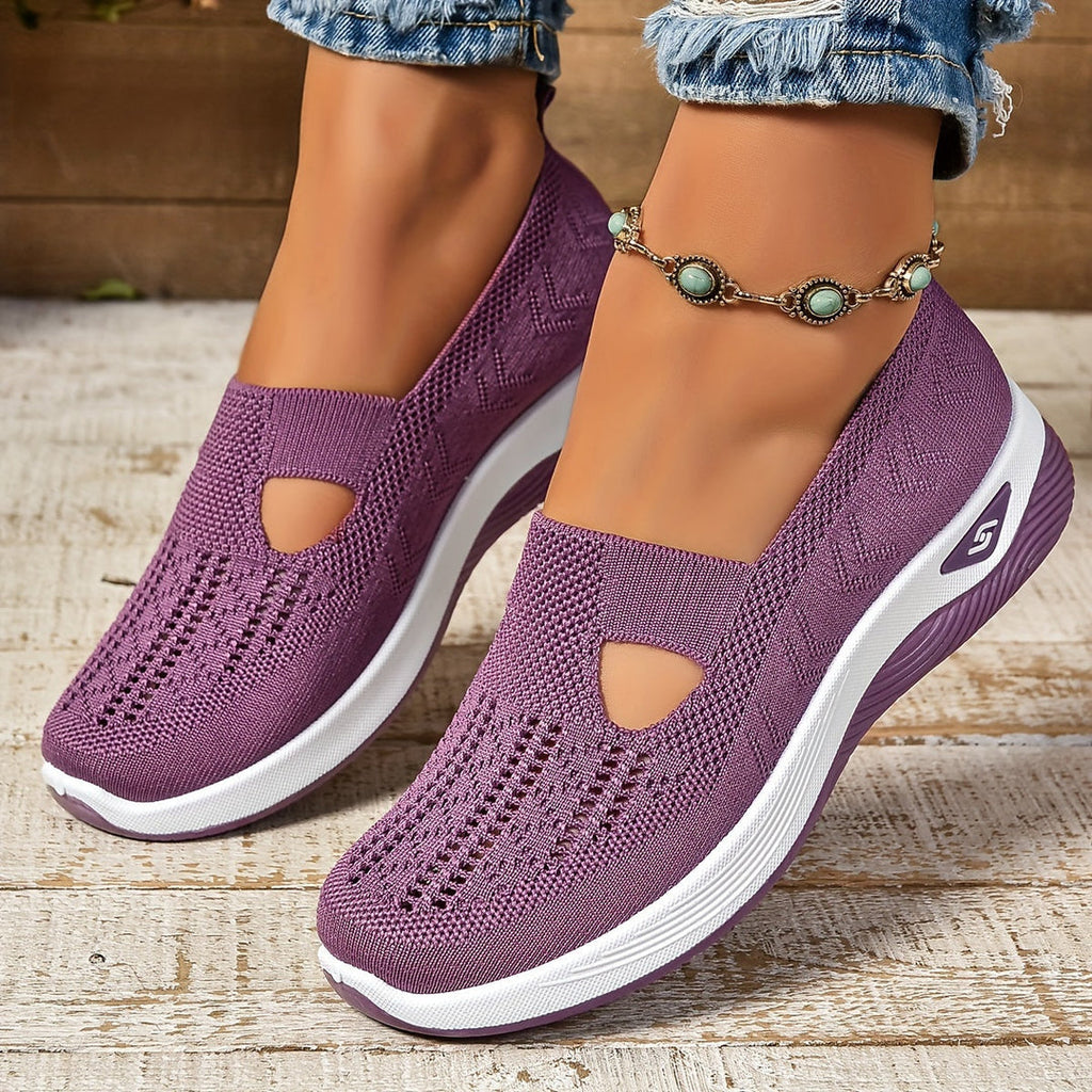 Easy Slip-On Casual Shoes with Supportive Sole