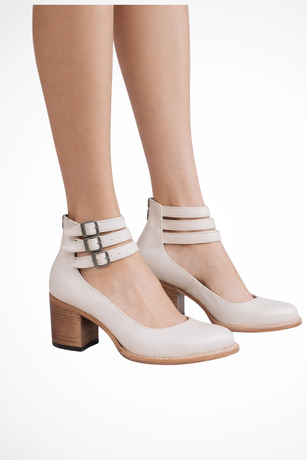 Women’s Vintage Chunky Heel Mary Jane Shoes