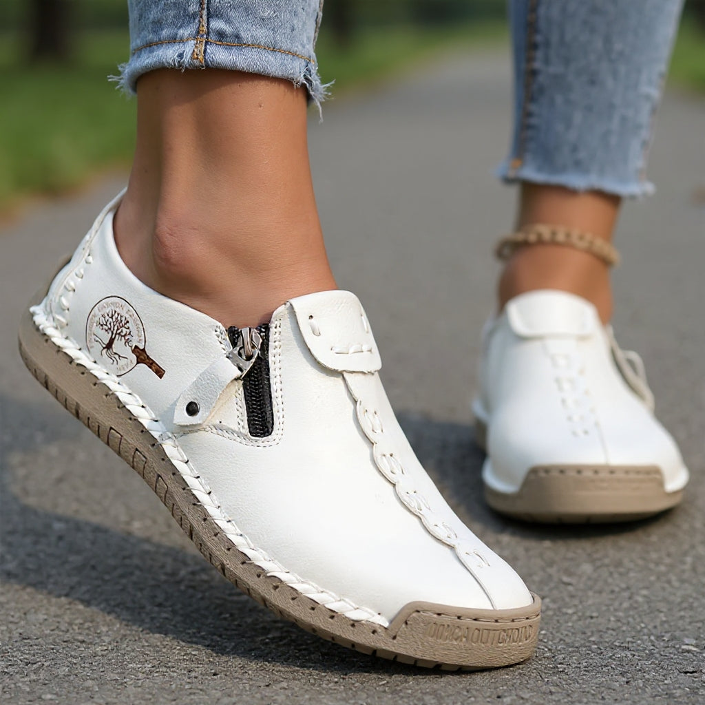 Women’s Side-Zip Casual Loafers