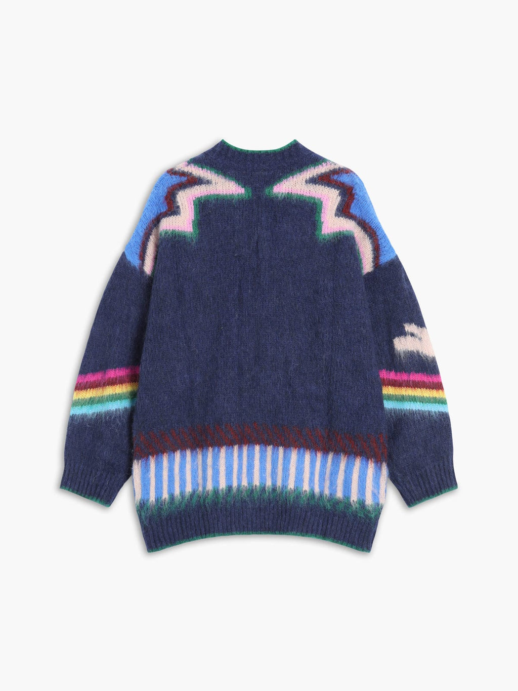 Women's Boho Geometric Knit Cardigan