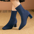 Casual Chic Ankle Boots with Stretch Fit