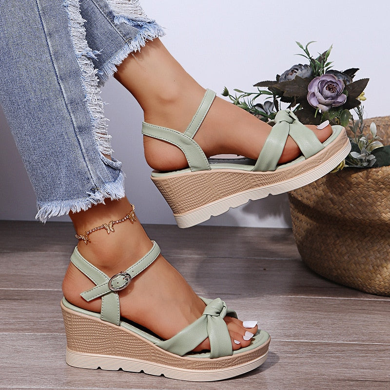Comfort Platform Wedge Sandals for Women
