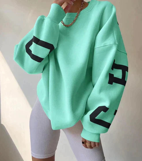 Women's Oversized Graphic Sweatshirt