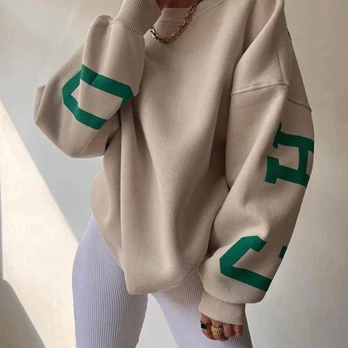Women's Oversized Graphic Sweatshirt