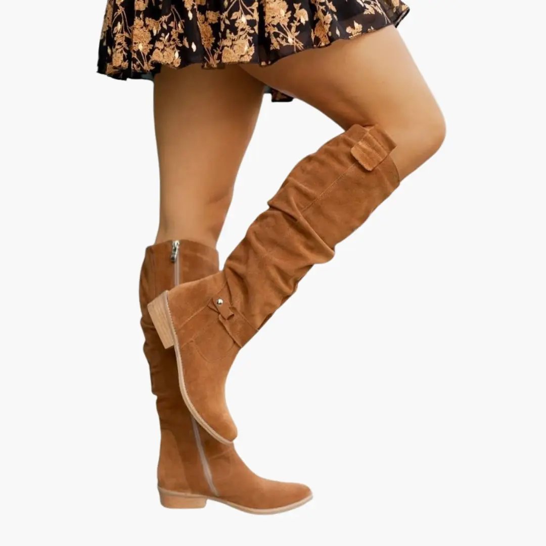 Women’s Casual Knee High Slouch Boots