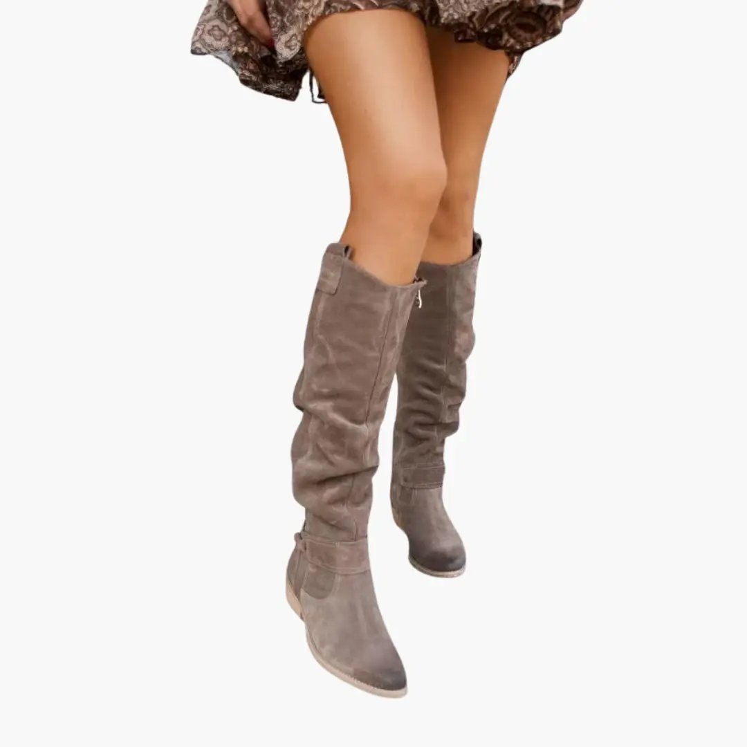 Women’s Casual Knee High Slouch Boots