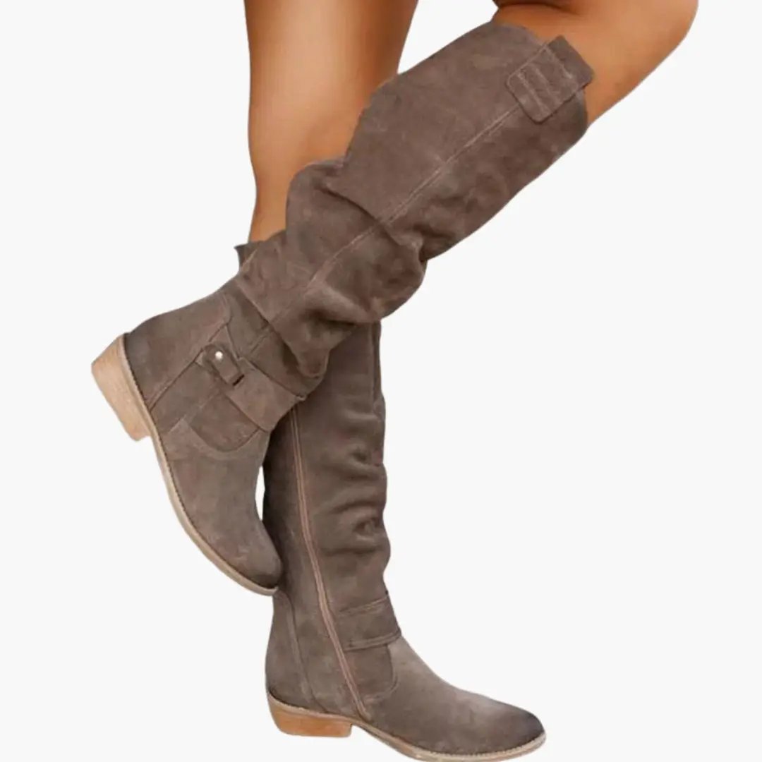 Women’s Casual Knee High Slouch Boots