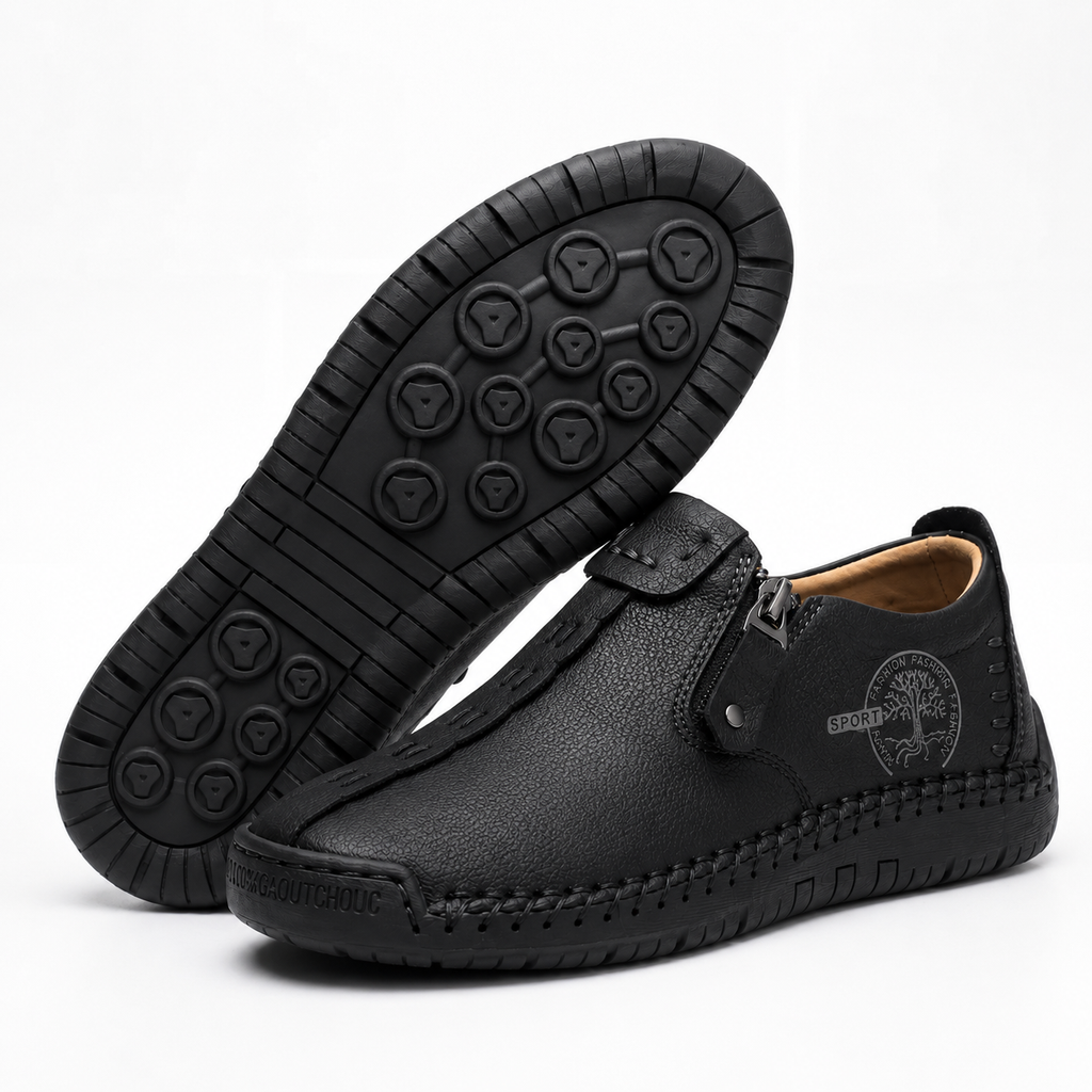 Women’s Side-Zip Casual Loafers