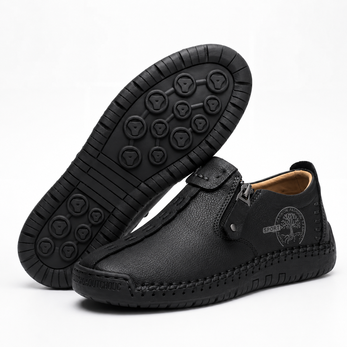 Women’s Side-Zip Casual Loafers
