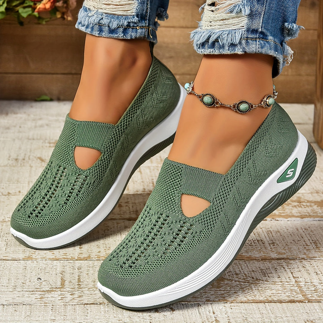 Easy Slip-On Casual Shoes with Supportive Sole