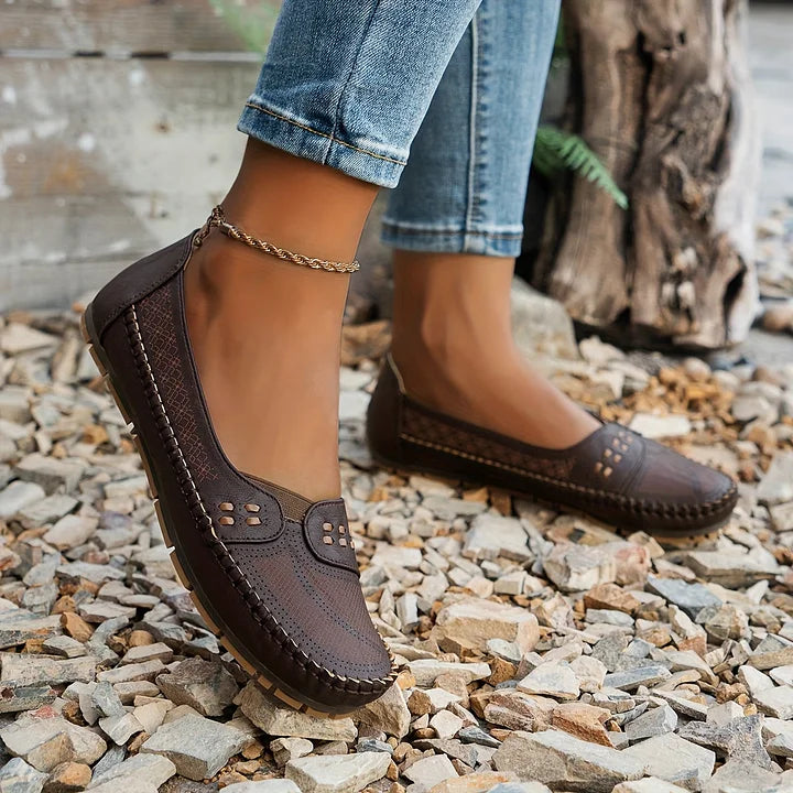 Women's Comfort Slip-On Loafers Everyday Flats