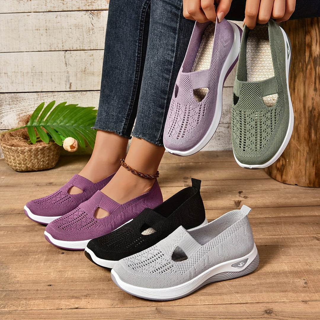 Easy Slip-On Casual Shoes with Supportive Sole