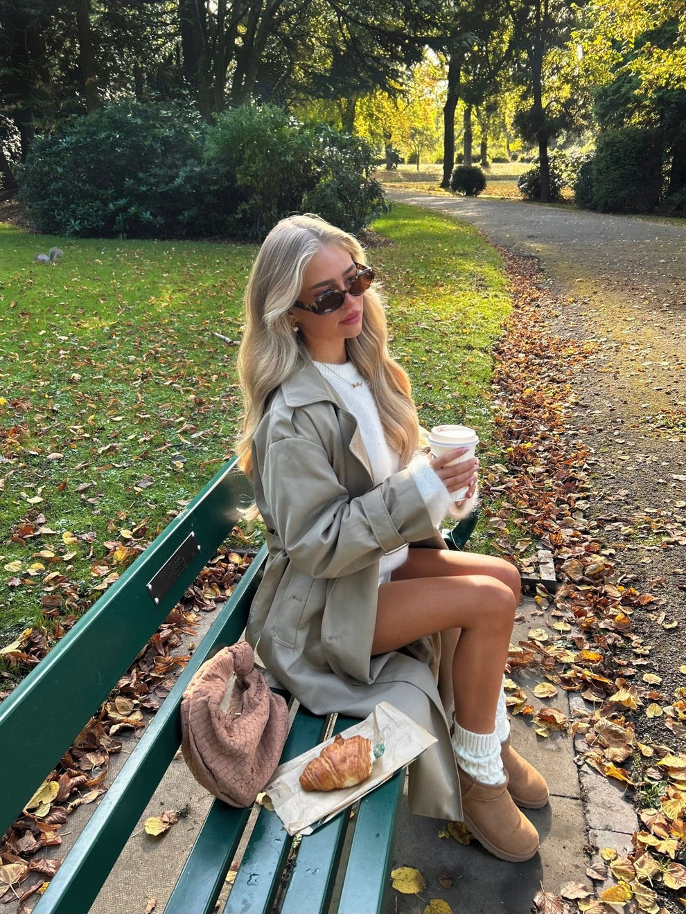 Women's Oversized Double-Breasted Trench Coat