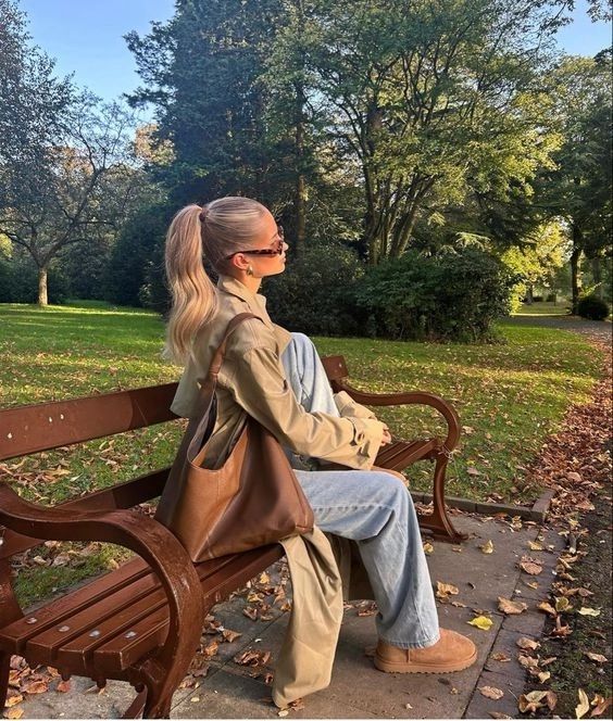Women's Oversized Double-Breasted Trench Coat
