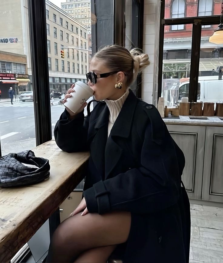 Women's Oversized Double-Breasted Trench Coat