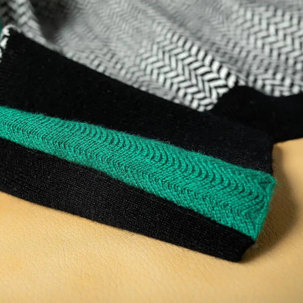 Women's Chevron Turtleneck Sweater