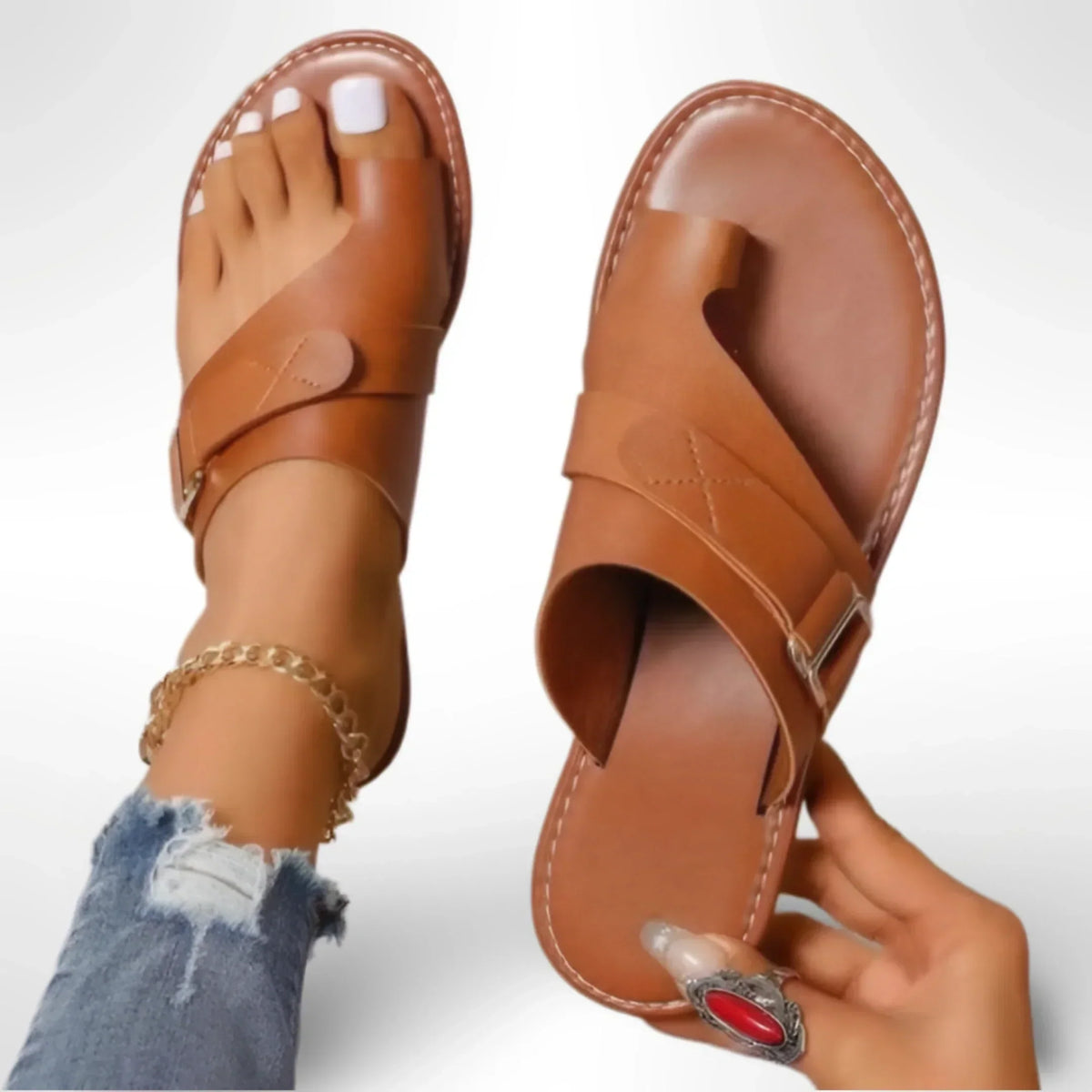 Comfortable Slide Sandals Minimalist Open-Toe