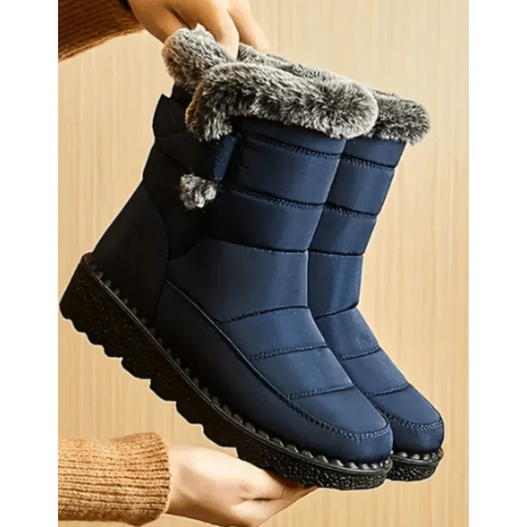 Women's Fur-Lined Winter Snow Boots