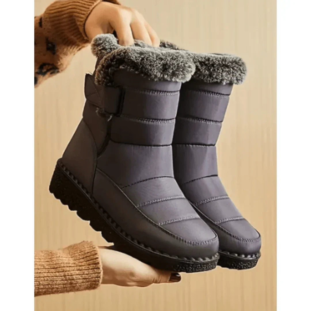 Women's Fur-Lined Winter Snow Boots