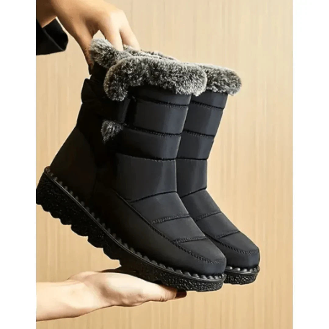 Women's Fur-Lined Winter Snow Boots